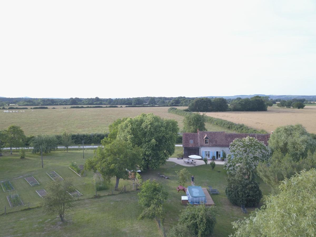 B&B Le Corbier Herry Exterior foto